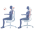 Ergonomisk Kontorsstol med Fotstöd - Bild 3